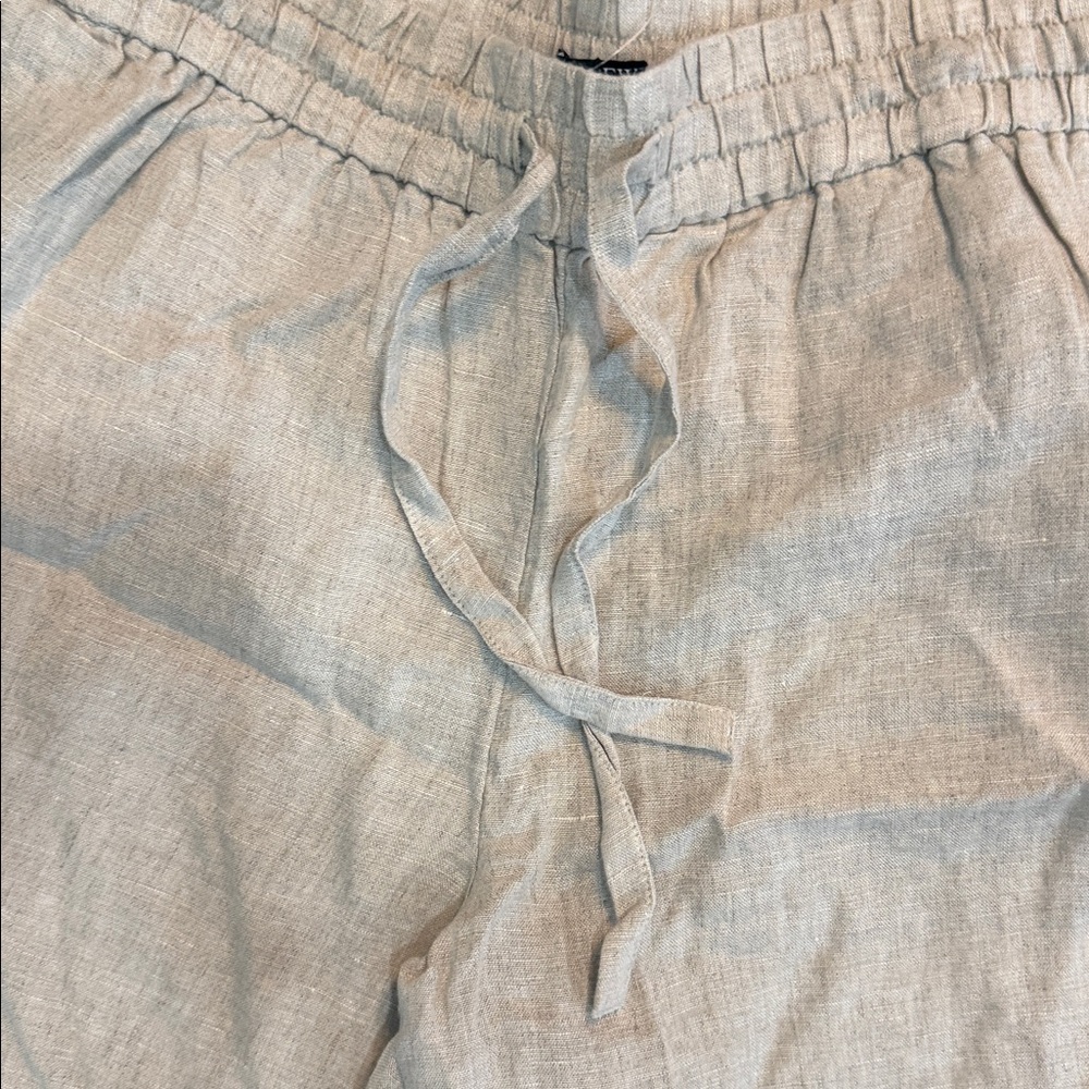 NWT - J.Crew wide-leg seaside pant in linen - Medium - Picture 3 of 9